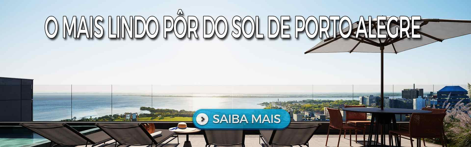 Studios e Apartamentos em frente à Orla do Guaíba